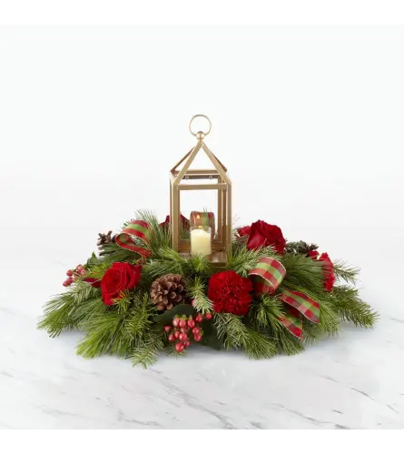 The FTD® I’ll be Home for Christmas™ Centerpiece